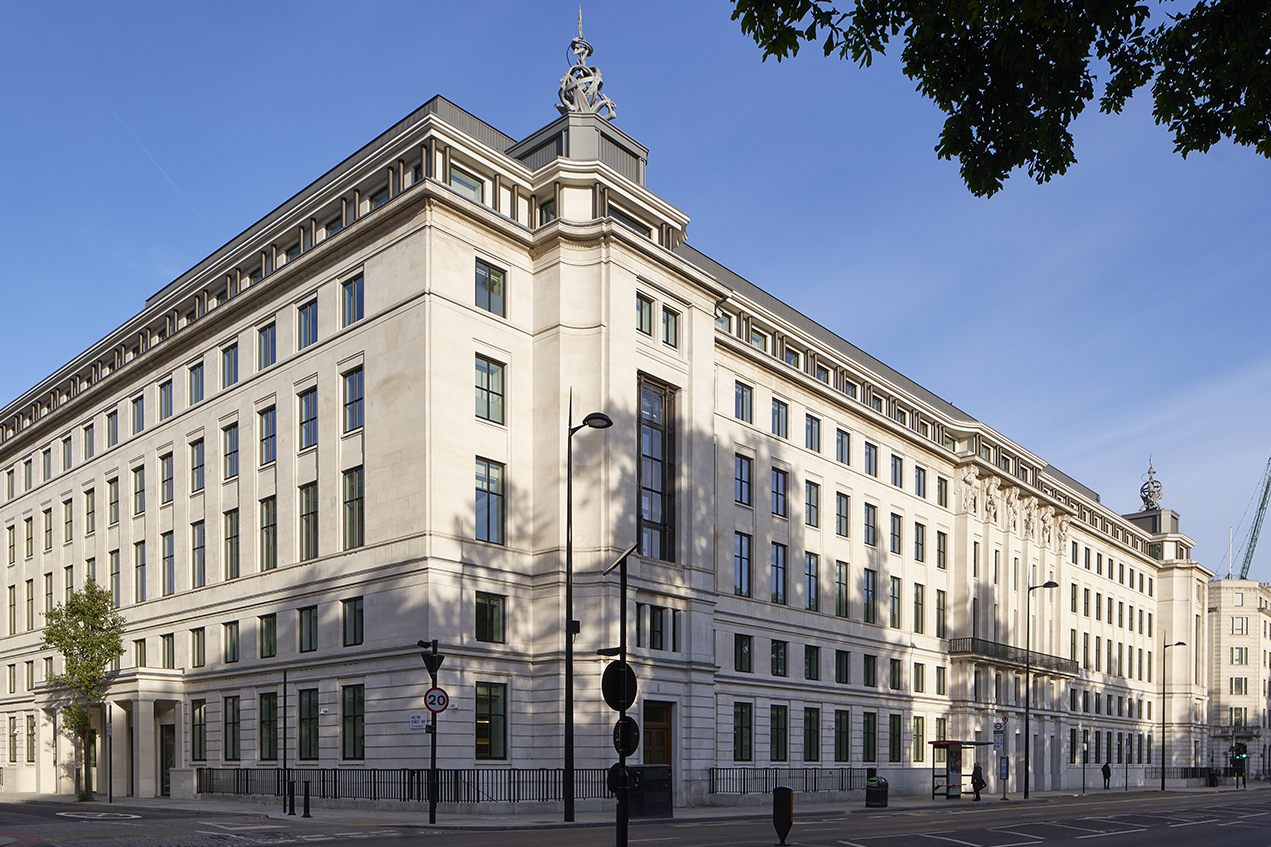 Cleveland Clinic, London  - A sensitive restoration of an existing 1950s building, retaining three sides of the existing facade