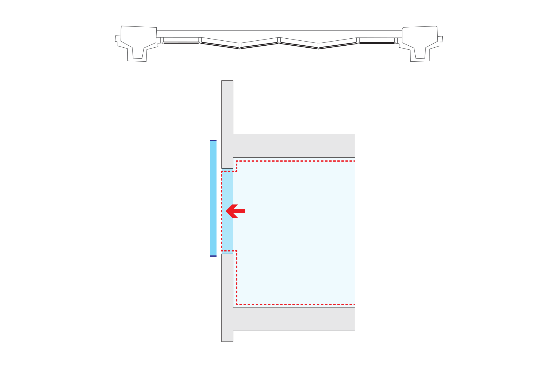 Better proportion externally - More spacious feeling internally.